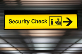 Roger Federer Commercial Security Check